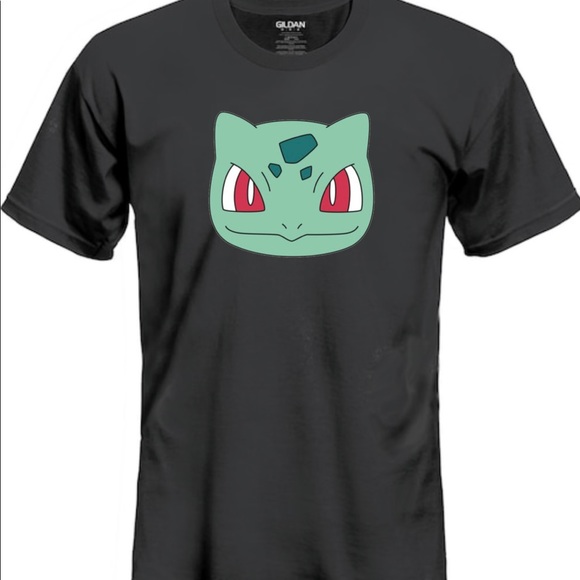 Bulbasaur Face Pokémon T-Shirt Youth and Adult Size - Picture 1 of 1